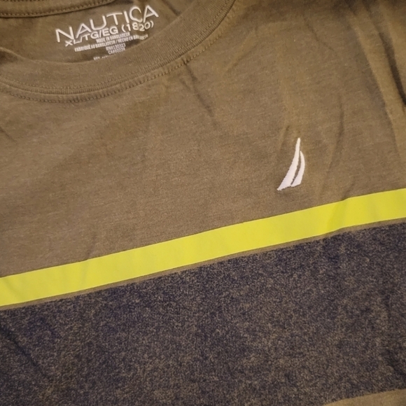 NAUTICA Striped Graphic Tee - Picture 1 of 6